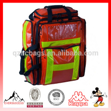 Grand sac à dos rouge de trauma, sac à dos d&#39;urgence, sac médical, sac à dos médical ,, sac à dos de secourisme